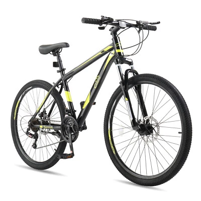 CAMPINGSURVIVALS 26" Front Suspension Mountain Bike 21 Speeds Men Women Bikes Bicycle MTB Bike