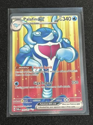 Palafin ex 193/167 Pokemon TCG Twilight Masquerade | eBay