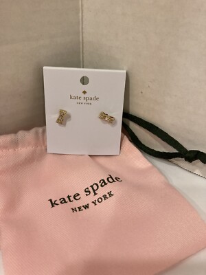 Kate Spade Ready Set Bow Stud Earrings UK