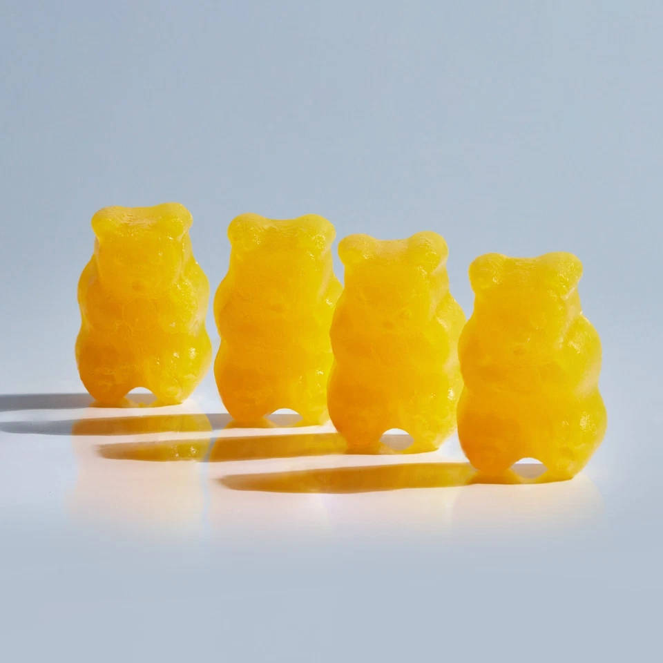 咀嚼肌酸每软糖1,250毫克-天然菠萝口味 — 第 3/4 张图片