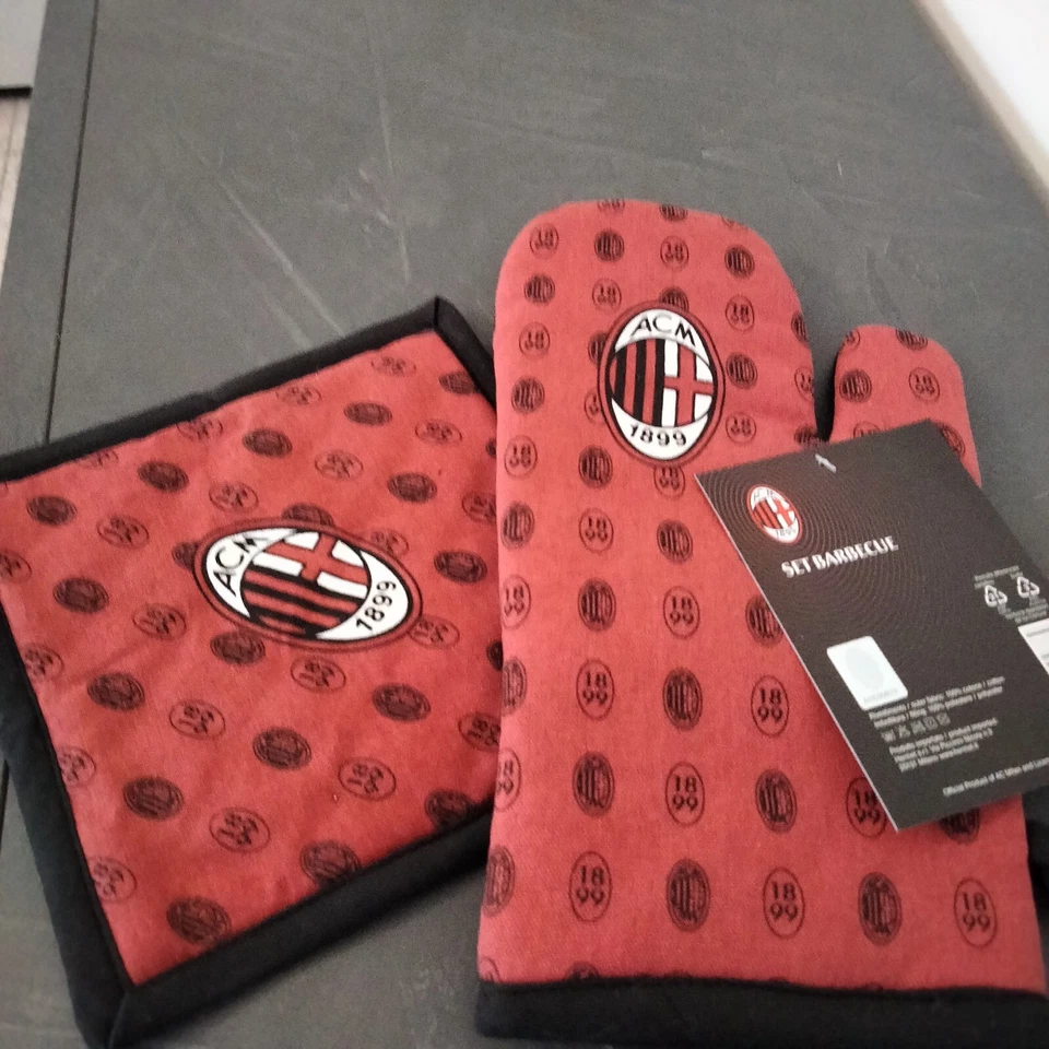 Grembiule cucina Milan con pettorina , presina/guanto cucina, O Set Completo  - Immagine 4 di 4