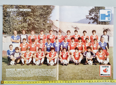 POSTER VARESE 1983-1984 83-84 RIGHETTI-MALNATI-MORELLA-SCAGLIA GUERIN SPORTIVO