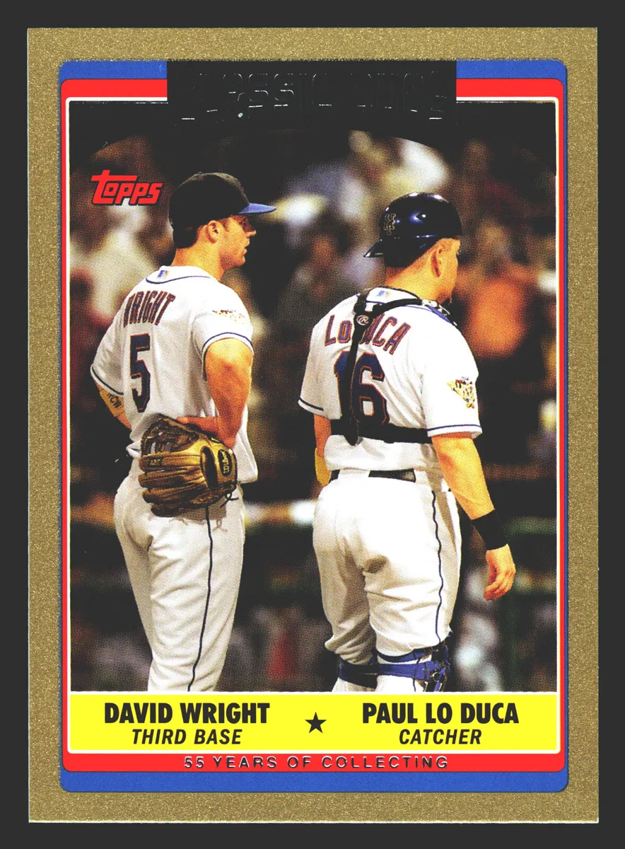 David Wright New York Mets 2006 Topps Update Gold #UH324 Ser. #d /2006  NrMt-Mt!