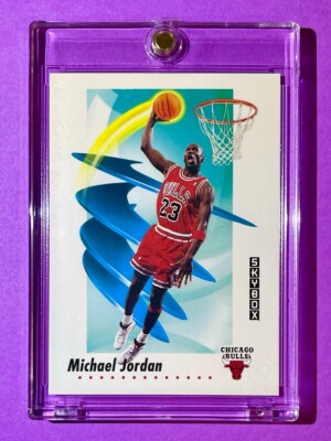 Michael Jordan MINT SKYBOX 1991-92 SOARING AIR TIME DUNK CHICAGO