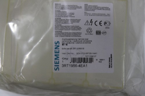 CUBIERTAS DE CONTACTOR SIEMENS 3RT1956-4EA1 PARA CONTACTORES S6 - Imagen 2 de 4