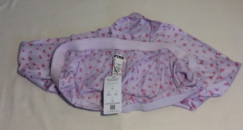 Lilac/Pink Roses Victoria's Secret VS BOXER SHORTS Size XXL Pajama Lounge ~ NWT - Picture 5 of 8