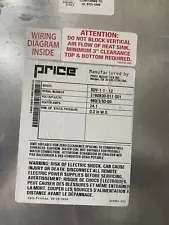 VAV BOX, Price SDV-1-1-12 With SCR Electric Heat 12 Inch Inlet