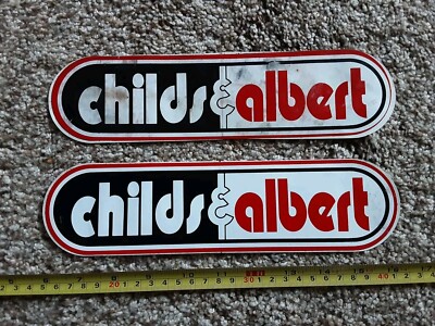 2 Vintage Childs & Albert Piston Rings Racing Decals Stickers NHRA ...