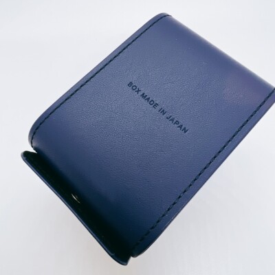 Grand Seiko Genuine Empty Box Watch Travel Pouch Blue From Japan