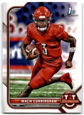 2021 BOWMAN UNIVERSITY MALIK CUNNINGHAM LOUISVILLE CARDINALS #11