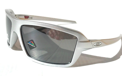 NEW Oakley CABLES X-Silver POLARIZED PRIZM Black Lens Sunglass