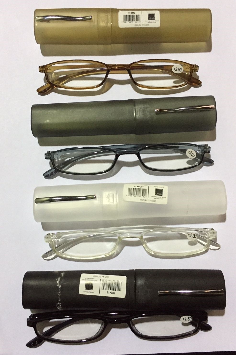 Affordable Stylish Plastic Reading Glasses in +1.50 to +4.00 with Multiple Color Options-image