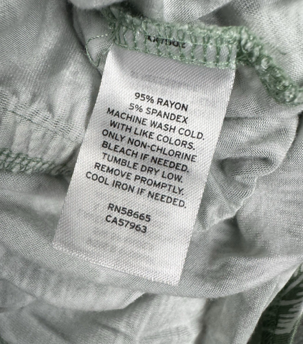 Tucker Tate Girls Romper Palm Leaf Green White Girls Tropical Open L 10/12 10 12 - Picture 9 of 10