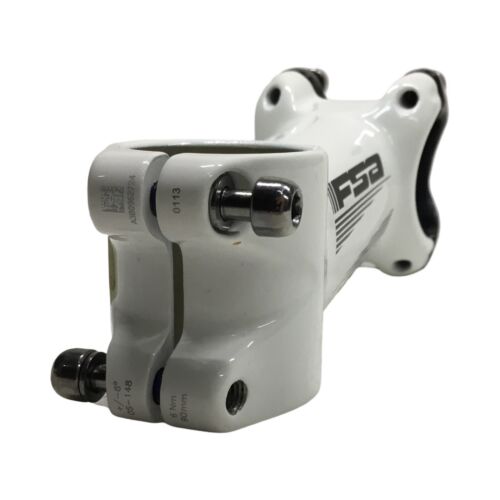 FSA Gossamer Alloy Road-MTB Stem 31.8mm Clamp +/- 6° 1-1/8" 90mm White 141g - Picture 6 of 6