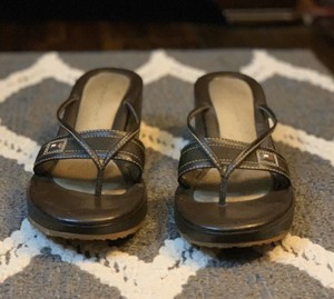 belgian wedge sandal tommy hilfiger