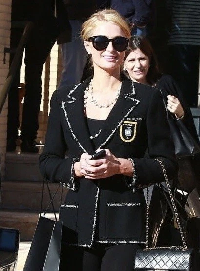 Abito Maglione Patch Crest Rosso Chanel Vintage 2013 Nuovo Tag 34 36 38 2 4 6 Top S M