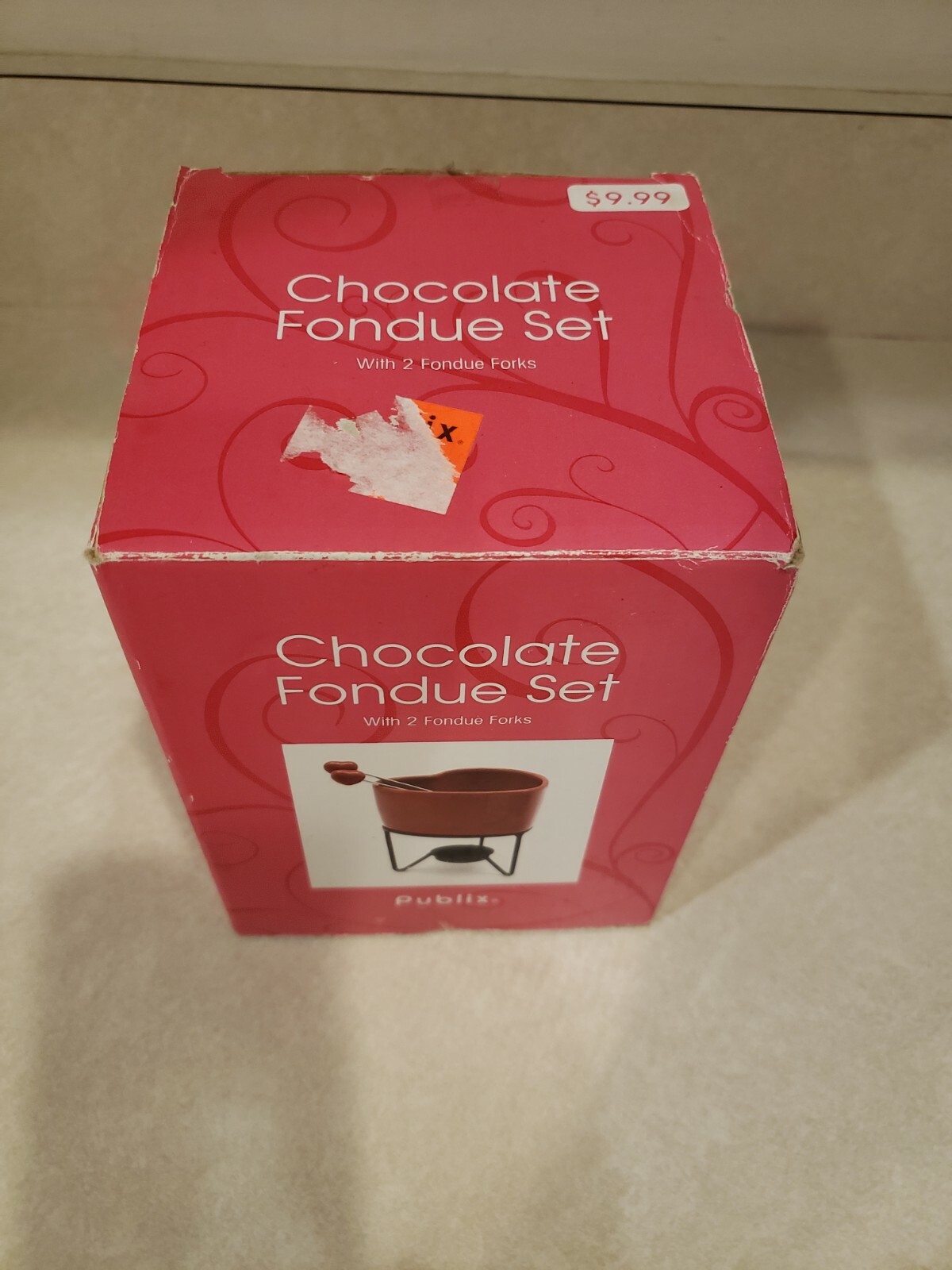 Chocolate Cheese Fondue Set Date Night