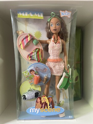 My Scene Miami Getaway Barbie doll NRFB Madison Westley OVP MyScene