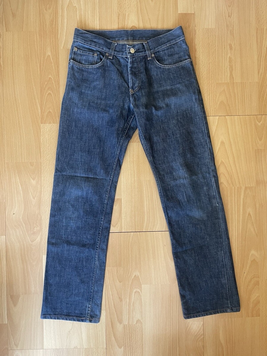 Vintage Helmut Lang Treated Raw Denim Low Waist Contour Fit Tag29