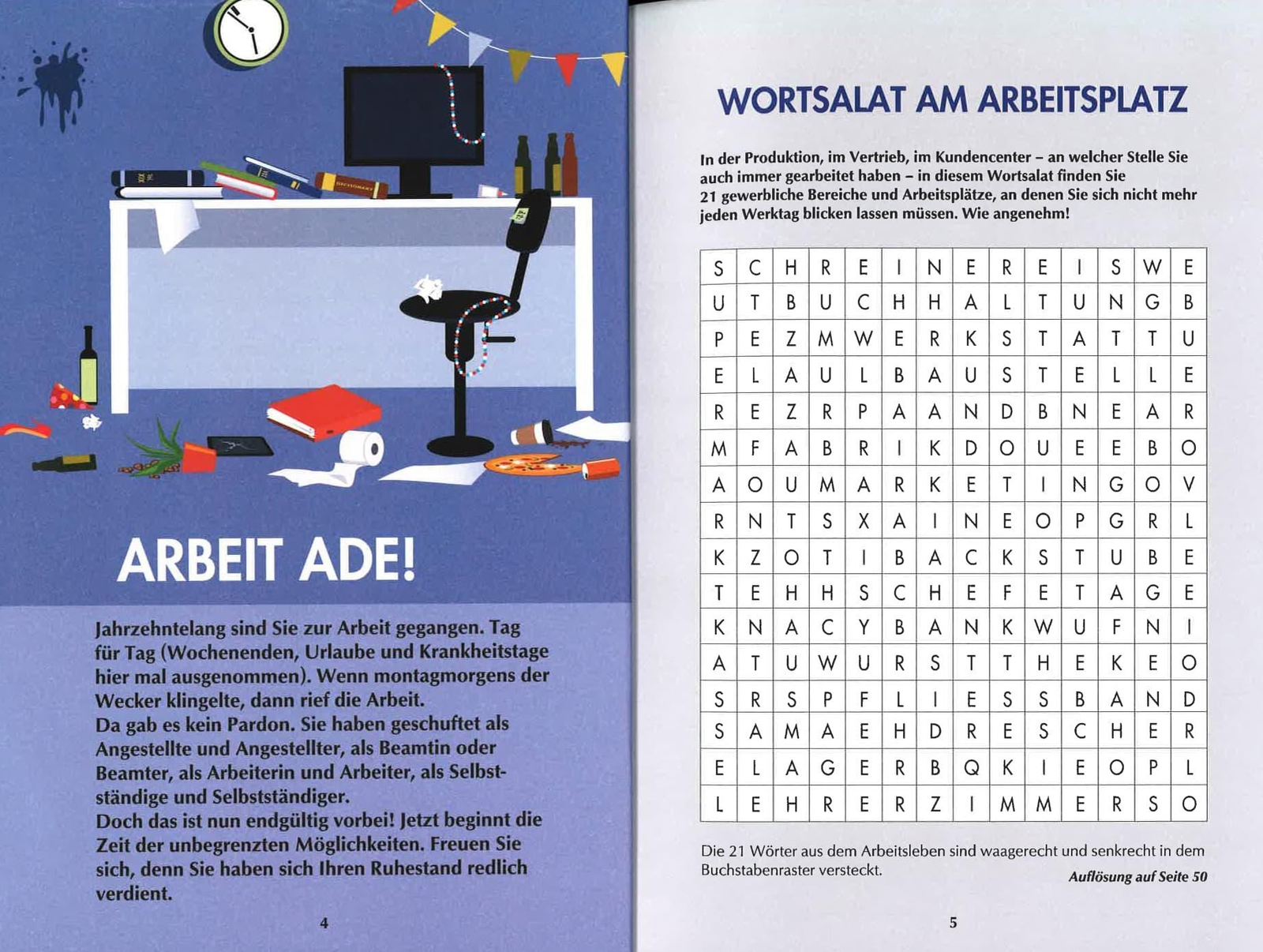 Thumbnail - Endlich In Rente Das Rätselbuch Für Den Ruhestand | Wolfgang Berke (u.