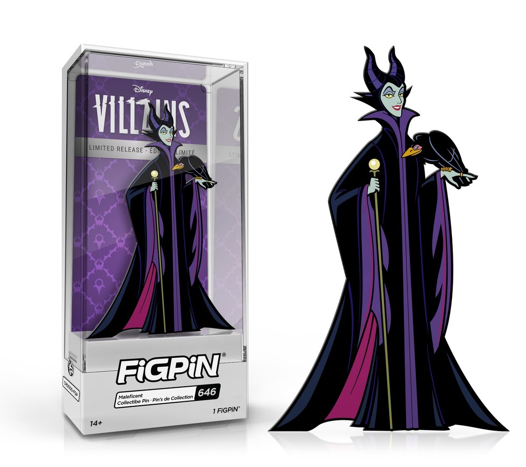 MALEFICENT FIGPIN 646 Villains Disney Parks Exclusive Pin