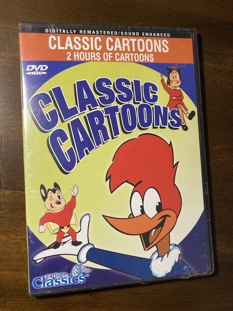 Classic Cartoons DVD Woody Woodpecker, Mighty Mouse, Raggedy Ann