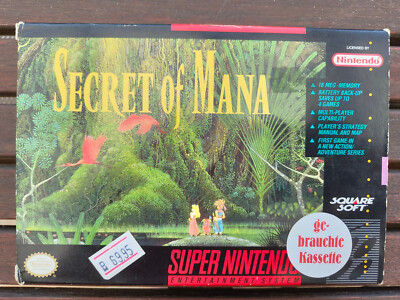 Secret of Mana für SNES Super Nintendo - NTSC-U/C - guter Zustand