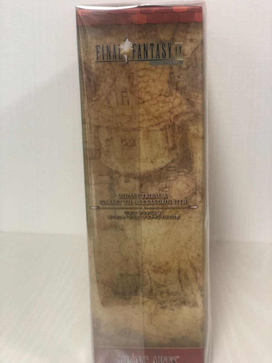 BRING ARTS Final Fantasy IX 9 Zidane Tribal and Garnet Figure