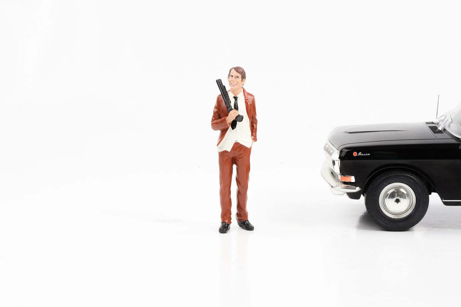 1:18 Figure Robber Mafia Gangster Movie Diorama Figures III