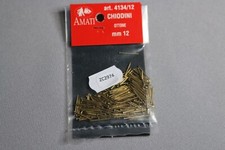 ZC2974 Amati 4134/12 accastillage bateau miniature chiodoni clous en laiton 12mm