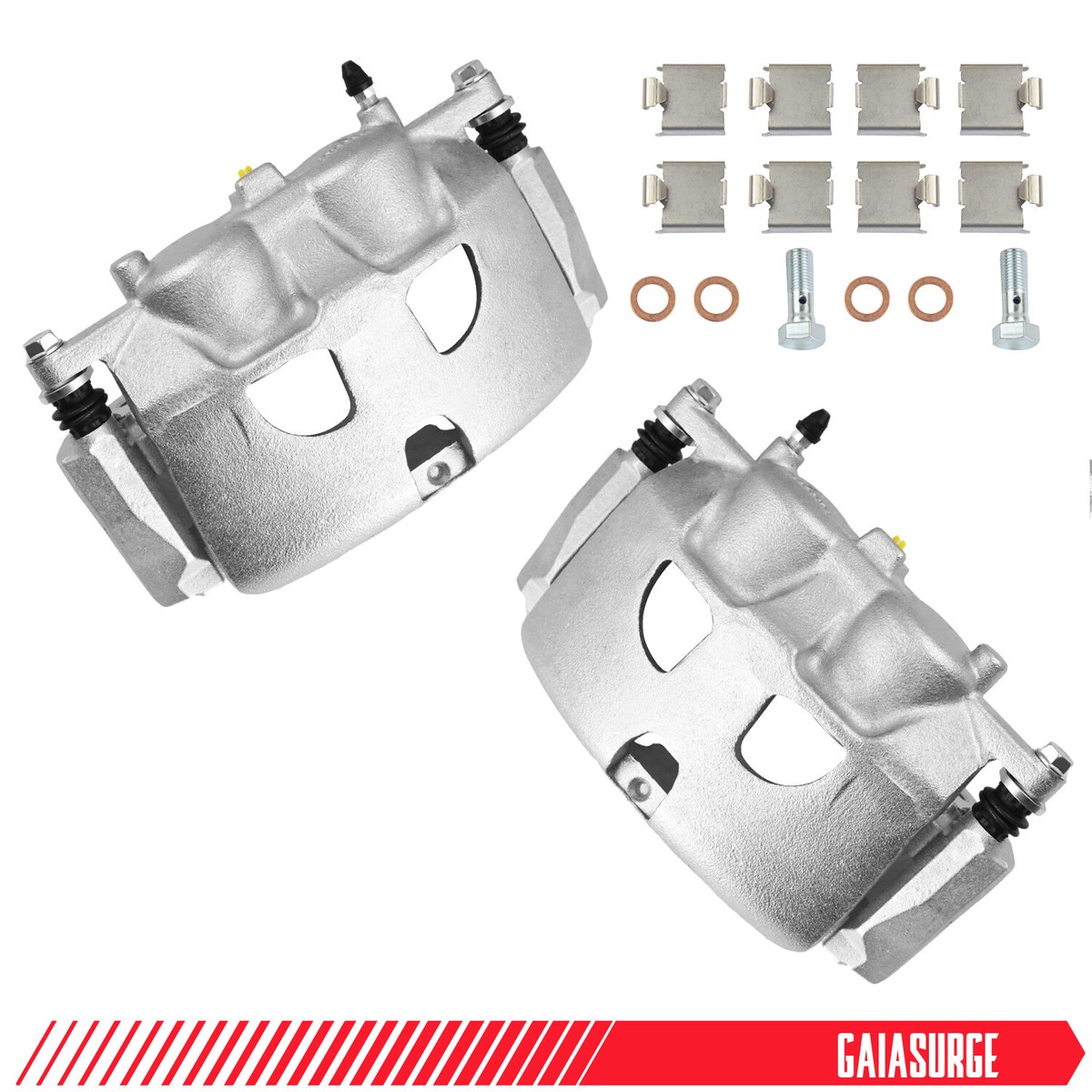 MRN Front Disc Brake Calipers w/ Bracket for Ford F-150