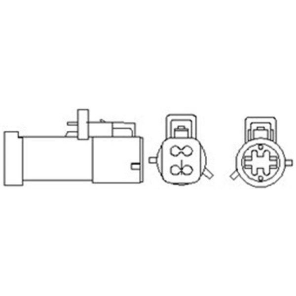 Magneti Marelli Lambdasonde Regelsonde Passend FüR Ford Galaxy 2.3 16V 2.0I-image