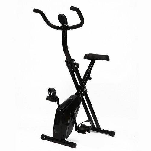 Folding Exercise Bike X-Bike Magnetic Bicycle Cycling Flywheel Fitness NEW - Picture 11 of 14