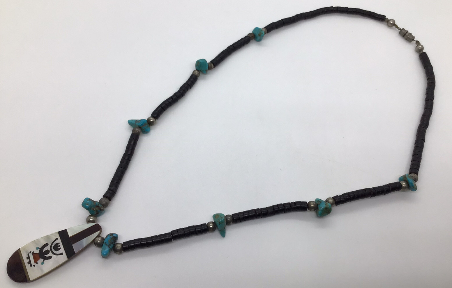 Sun Rain Cloud Native Dancer Inlay Turquoise Shel… - image 2