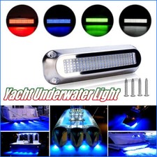 120 LED Boat Light Underwater Pontoon Marine Boat Yacht Drain Transom Lights