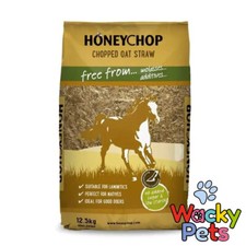 HORSE FOOD FEED Honeychop Chopped Oat Straw 12.5kg x 1 or 2