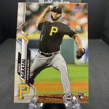 2020 Topps Dario Agrazal #322 Rookie RC Pittsburgh Pirates