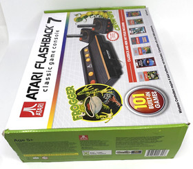 Atari Flashback 7 Classic Console with 101 Games, Controllers, Box, Tested
