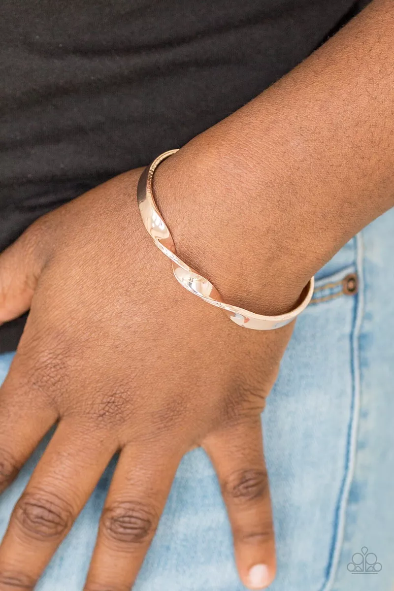 Paparazzi rose gold bracelet deals