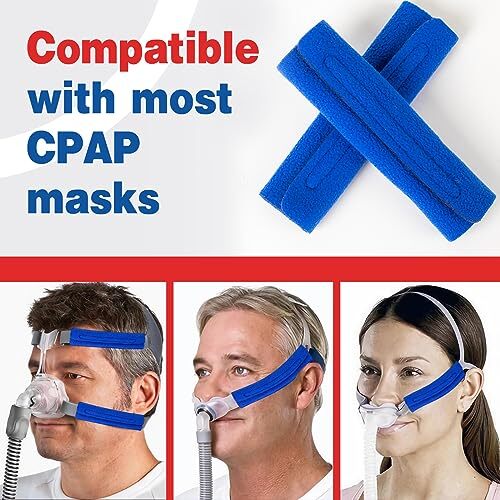 4 Pack CPAP Strap Covers，CPAP Mask Strap Cover, CPAP Headgear Strap