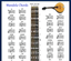 MANDOLA CHORDS CHART &amp; NOTE LOCATOR - SMALL CHART | eBay