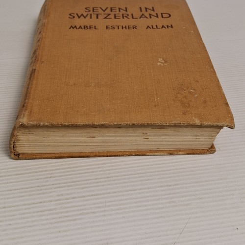 Seven in Switzerland Mabel Esther Allan HC Vintage Fiction Book Illustrated - Picture 13 of 15