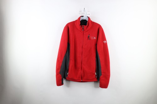 Mountain Hardwear, Vintage Mountain Hardwear Mens Medium Spell Out Deep Pile Fleece Lined Jacket