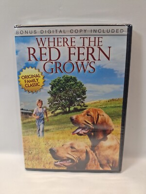 Where the Red Fern Grows DVD (2010) Family Classic - Includes Digital - New 