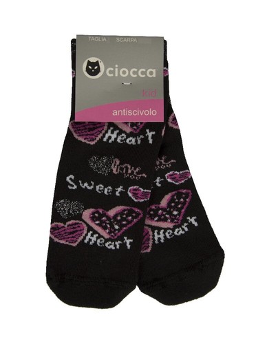 A pair of socks CIOCCA low non-slip anti-slip socks for girl girl woman article - Picture 2 of 7