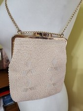 Vintage Handmade Vintage Ivory Bag