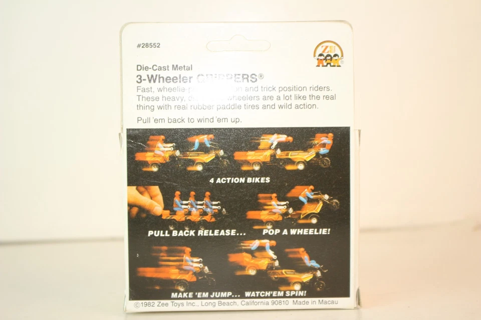 Pinzas de 3 ruedas Zee Toys 1982, Suzuki Foto 4 de 4