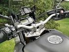 Risers for Handlebar of YAMAHA XT1200Z SUPER TENERE (2014 &up ) - 25mm up - Gray