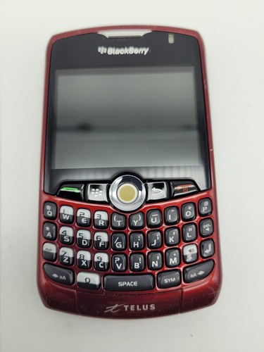 BlackBerry Curve 8330 Smartphone pink, rot, silber (TELUS) selten Sammler LESEN - Bild 3 von 16