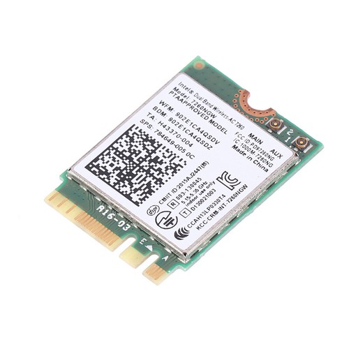 1Pc 1200Mbps Bluetooth 4.0 WiFi Wireless Network Card NGFF Dongle For 7260NGW - Picture 11 of 11